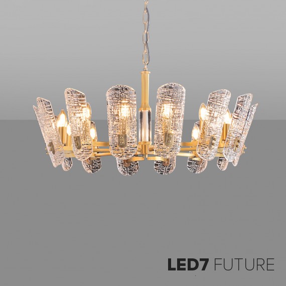 Loft Industry Modern - Scoop Circle Chandelier